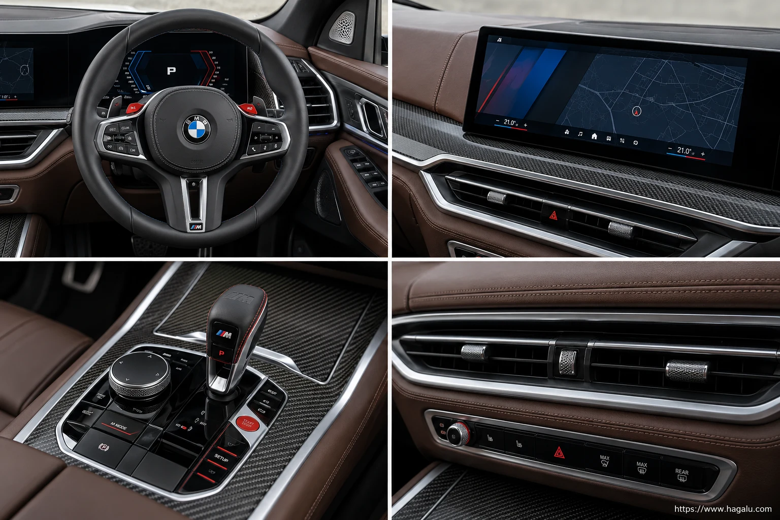 BMW XM interior view 2 for South African vehicle comparison