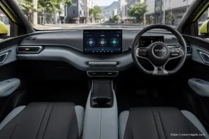 BYD DOLPHIN SURF interior view 1 for South African vehicle comparison