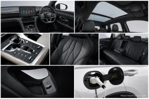 BYD SEALION 5 DM-i interior view 2 for South African vehicle comparison