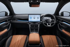 BYD SEALION 6 DM-i interior view 1 for South African vehicle comparison