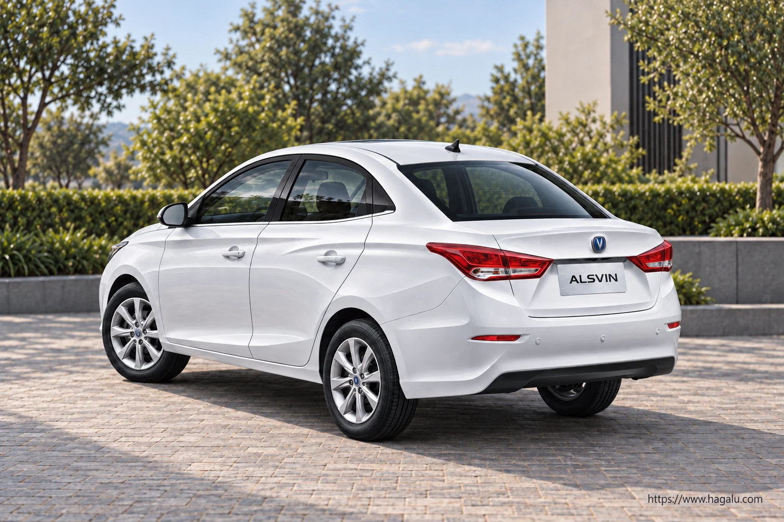 Changan Alsvin exterior view 2 for South African vehicle comparison