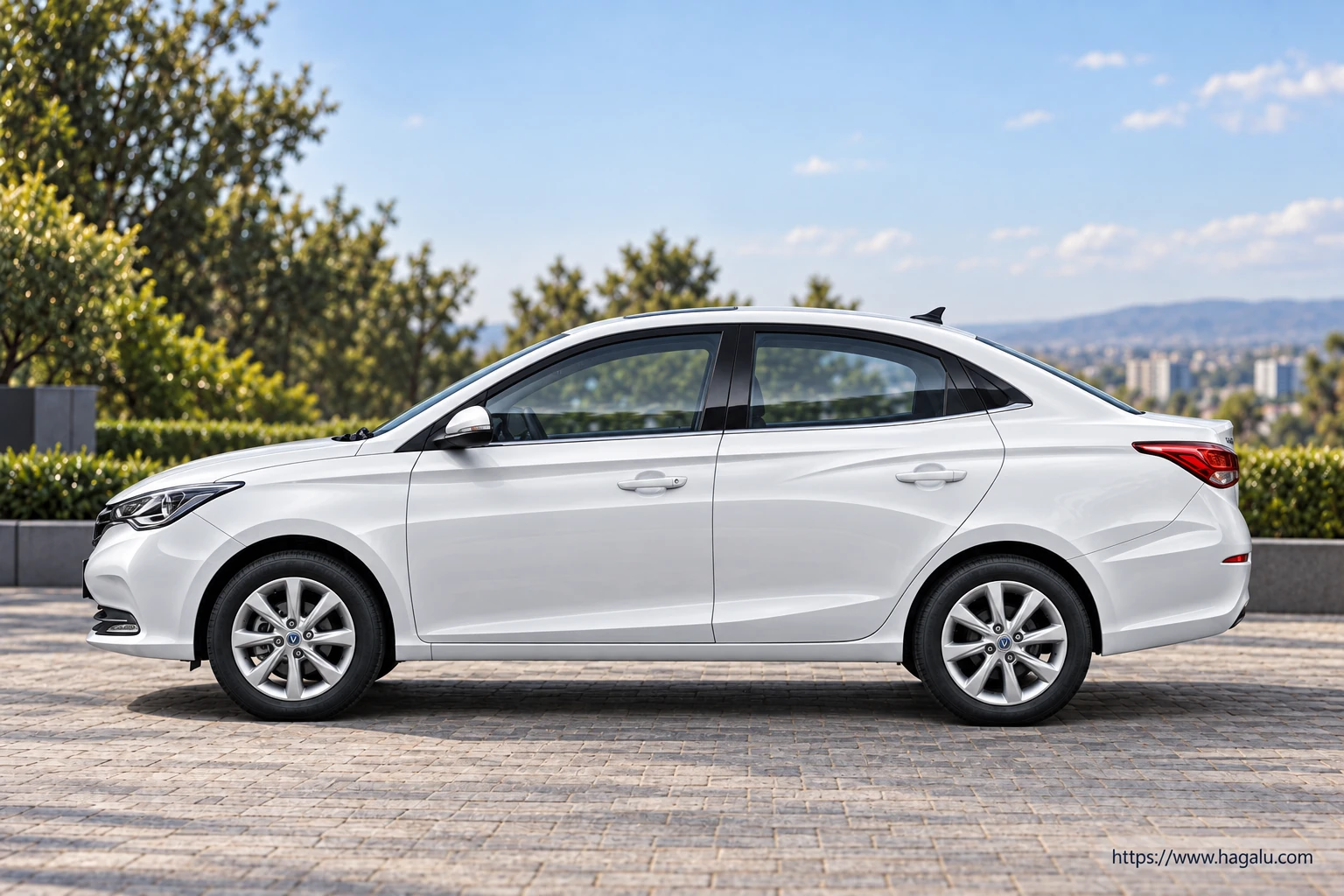 Changan Alsvin exterior view 3 for South African vehicle comparison