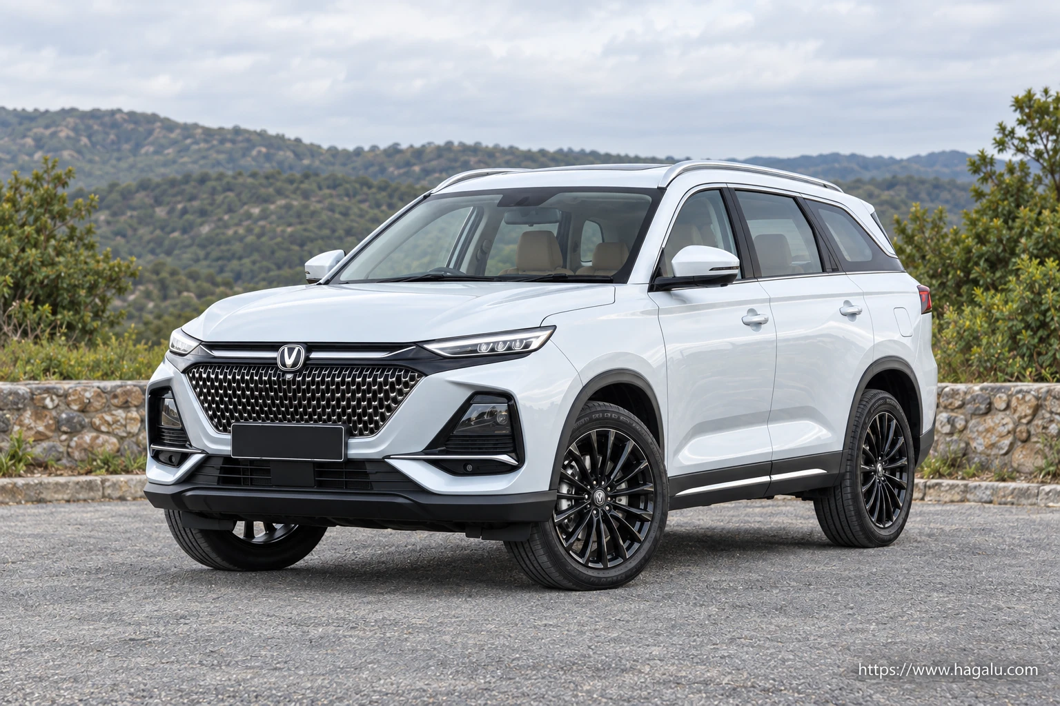 Changan CS75 Pro exterior view 1 for South African vehicle comparison