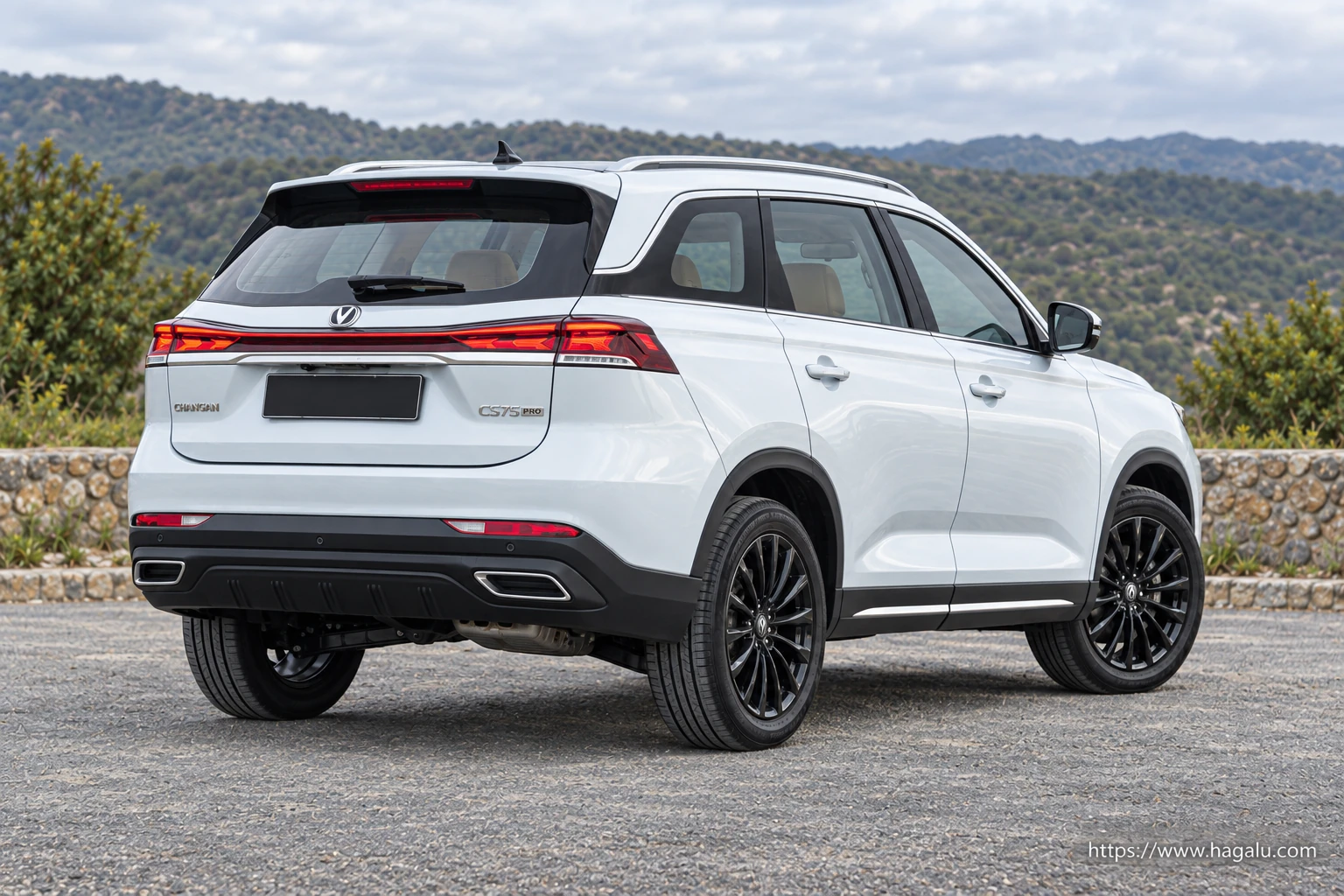 Changan CS75 Pro exterior view 2 for South African vehicle comparison