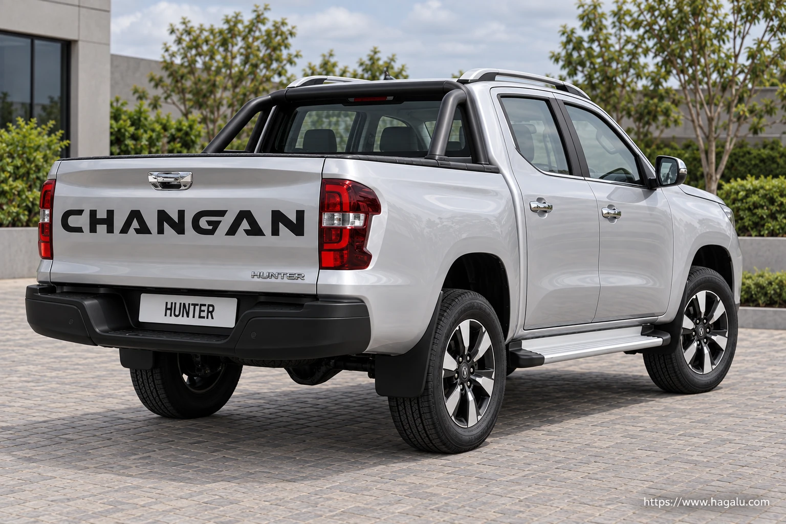 Changan Hunter Diesel exterior view 2 for South African vehicle comparison