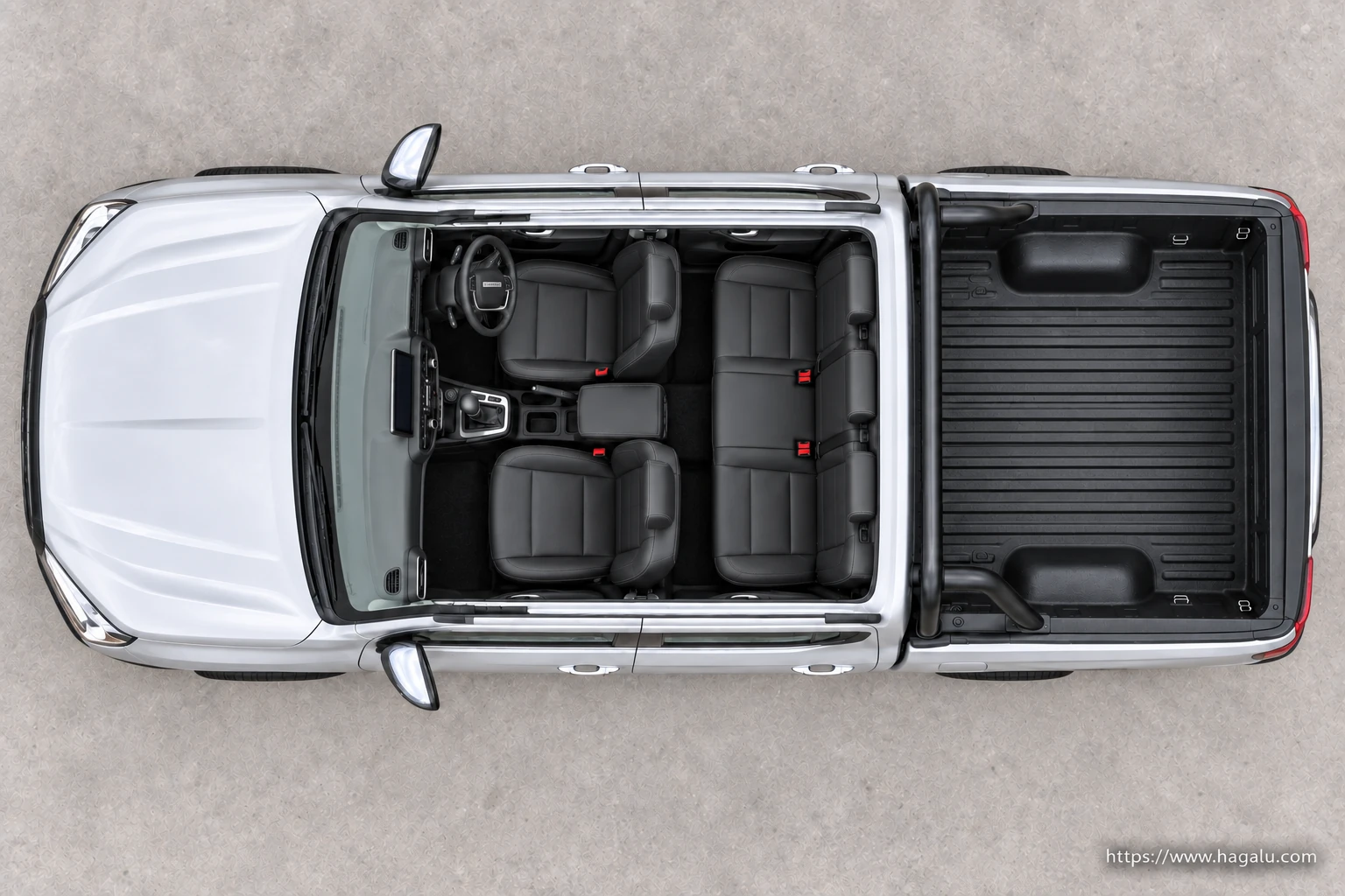 Changan Hunter Diesel exterior view 4 for South African vehicle comparison