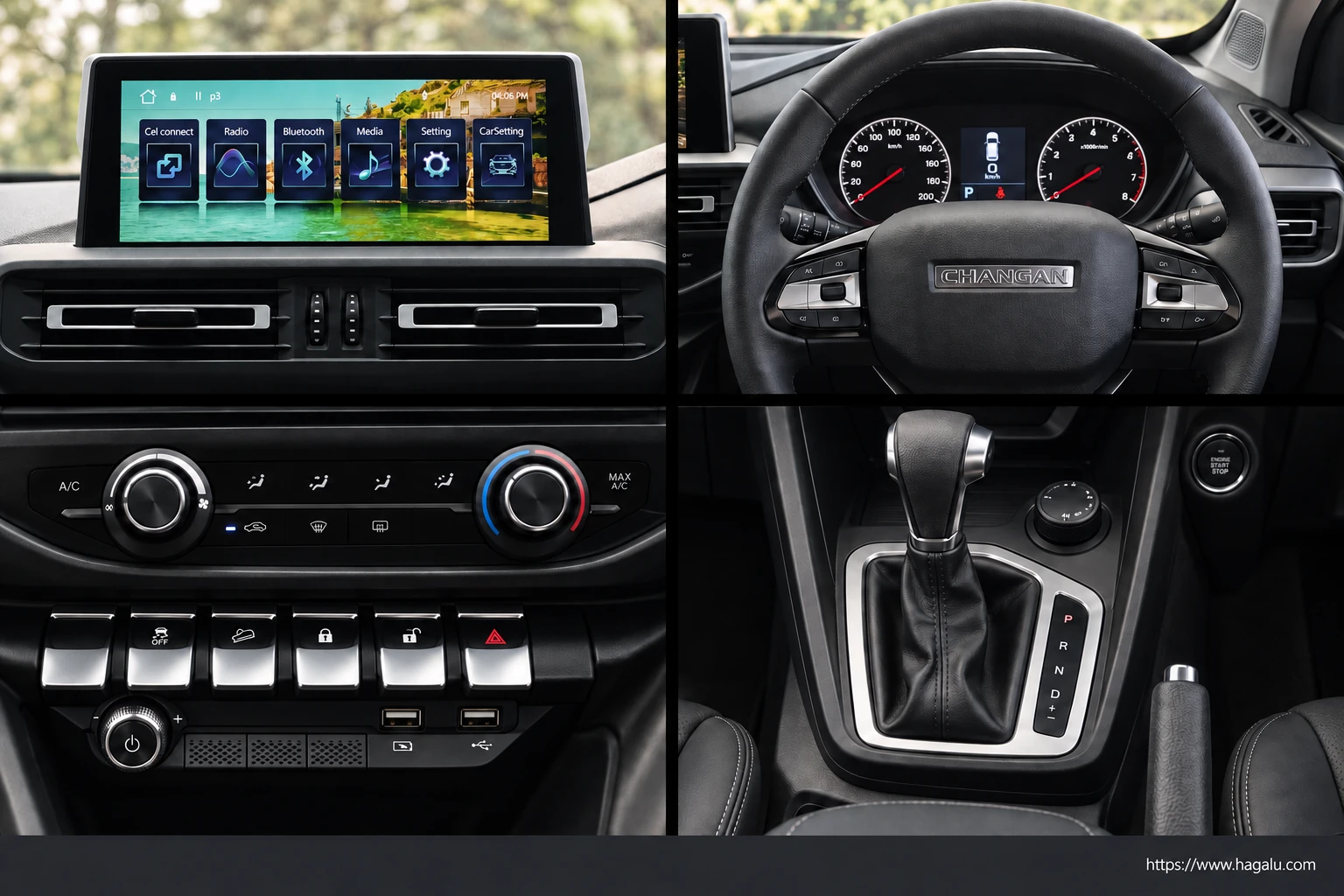 Changan Hunter Diesel interior view 2 for South African vehicle comparison