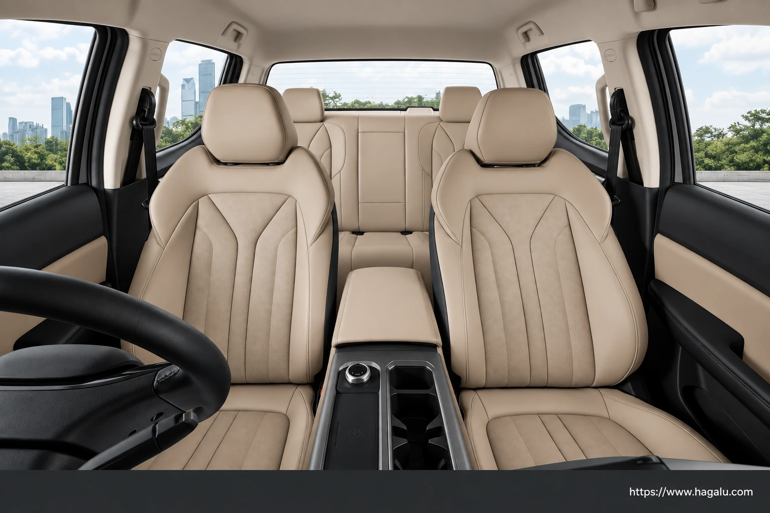 Changan Hunter K50 REEV interior view 3 for South African vehicle comparison