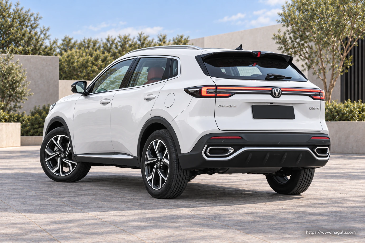 Changan UNI-S exterior view 2 for South African vehicle comparison