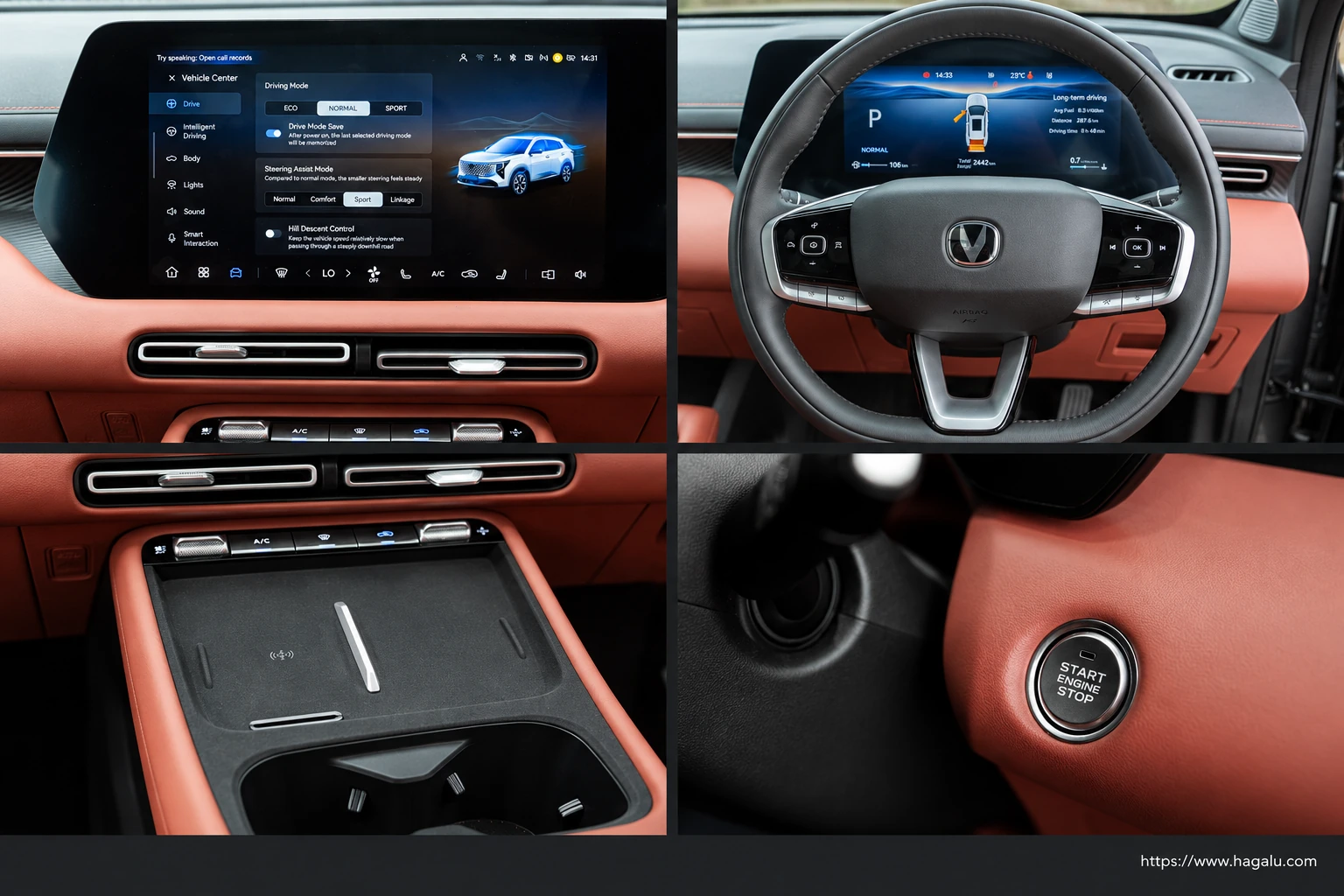 Changan UNI-S interior view 2 for South African vehicle comparison
