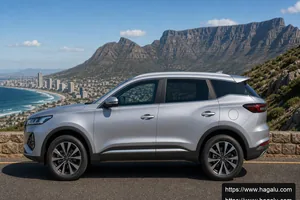 Chery Tiggo 7 PHEV exterior view 3 — South Africa 2026