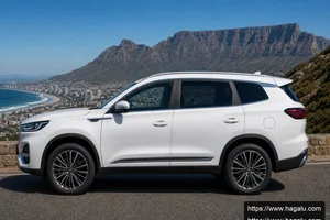 Chery Tiggo 8 PHEV exterior view 3 — South Africa 2026