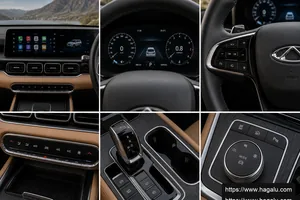 Chery Tiggo 8 Pro Max interior view 2 for South African vehicle comparison