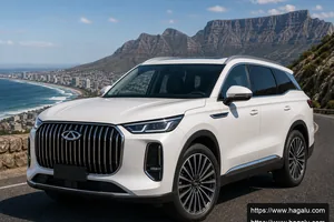 Chery Tiggo 9 exterior view 1 — price and specifications in South Africa