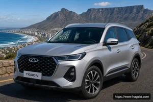 Chery Tiggo V exterior view 1 — price and specifications in South Africa