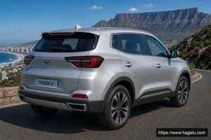 Chery Tiggo V exterior view 2 — South Africa 2026