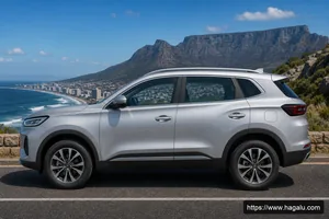 Chery Tiggo V exterior view 3 — South Africa 2026