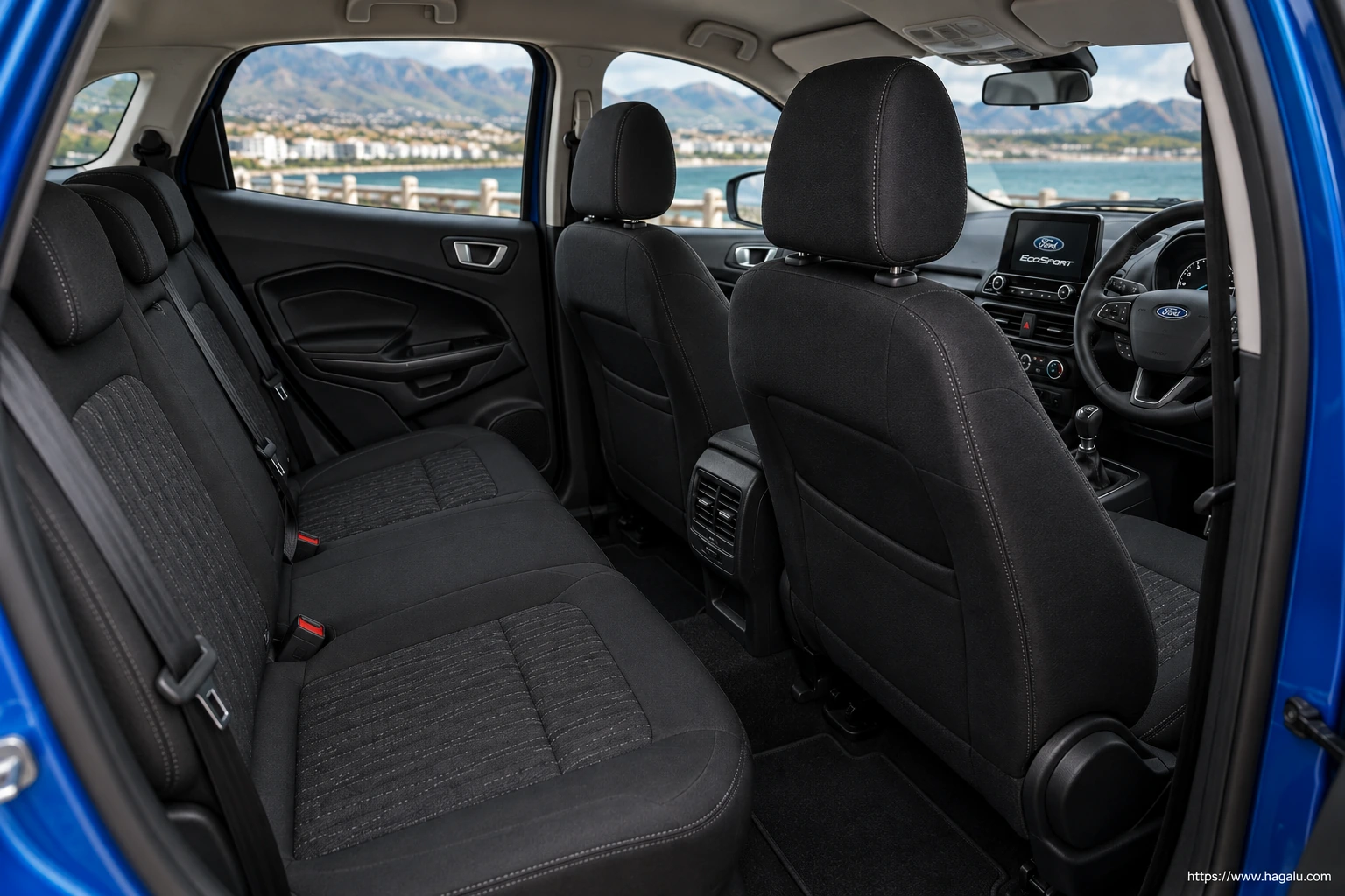 Ford EcoSport interior view 3 for South African vehicle comparison