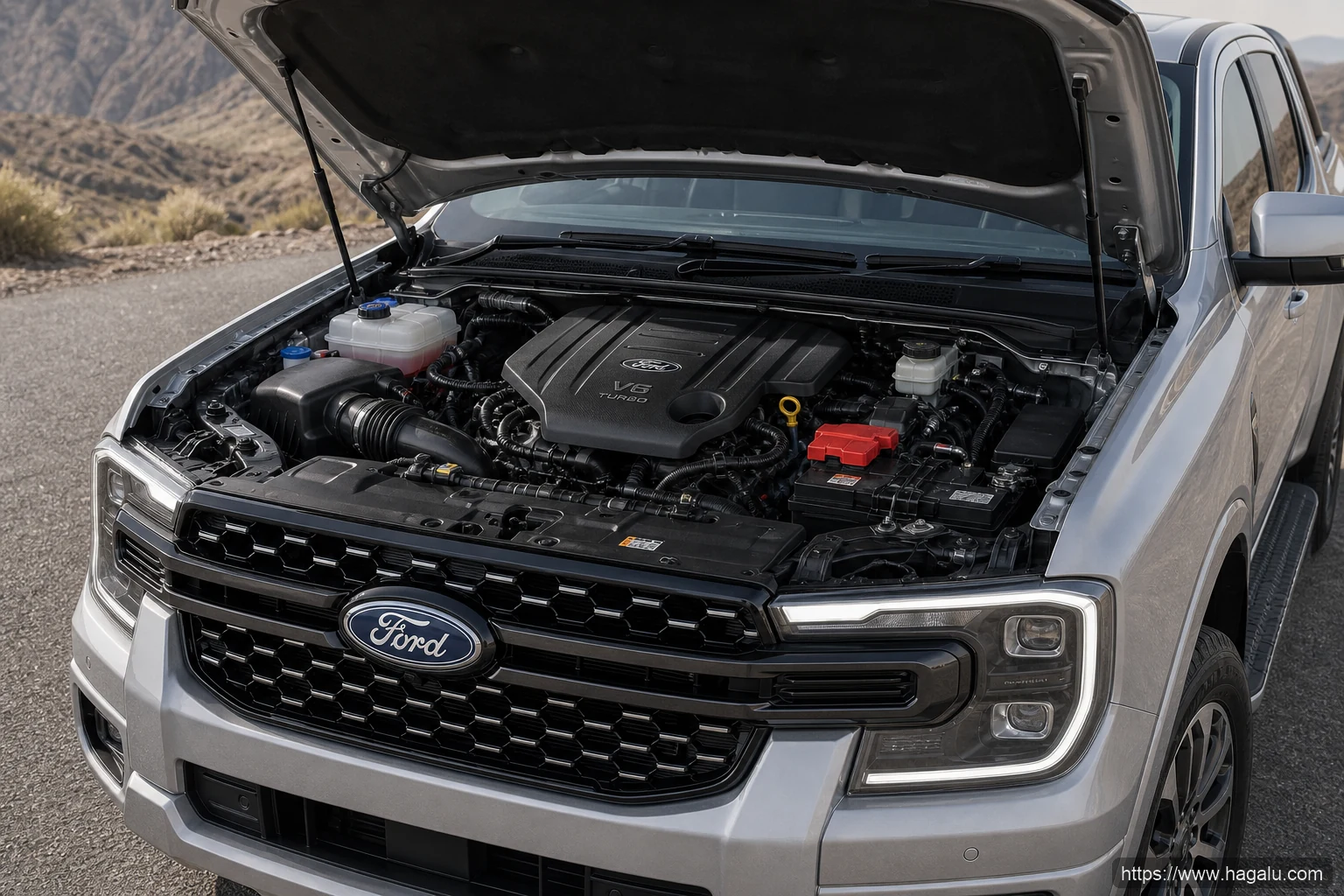 Ford Ranger Platinum exterior view 5 — South Africa 2026