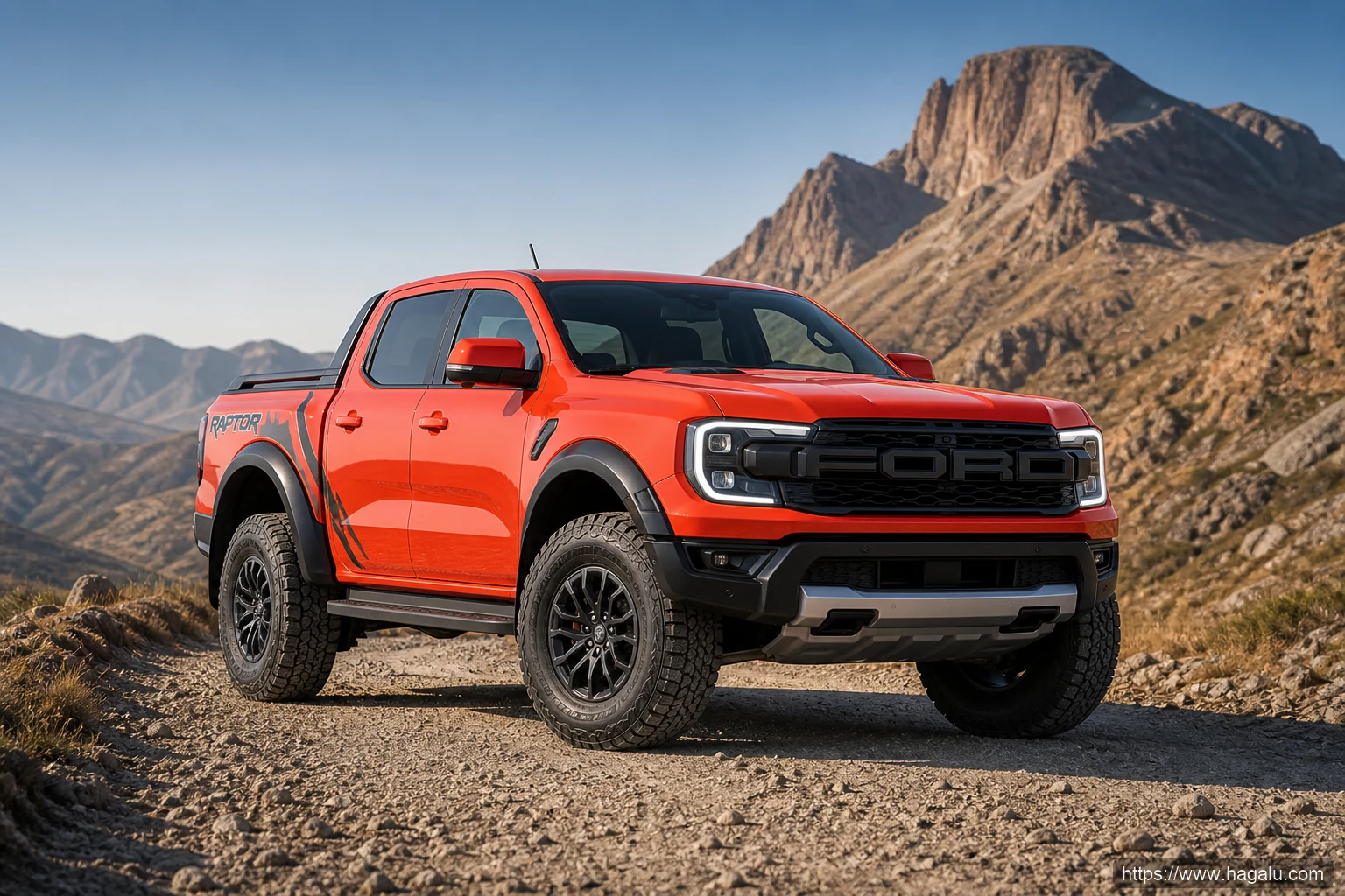 Ford Ranger Raptor exterior view 1 — price and specifications in South Africa