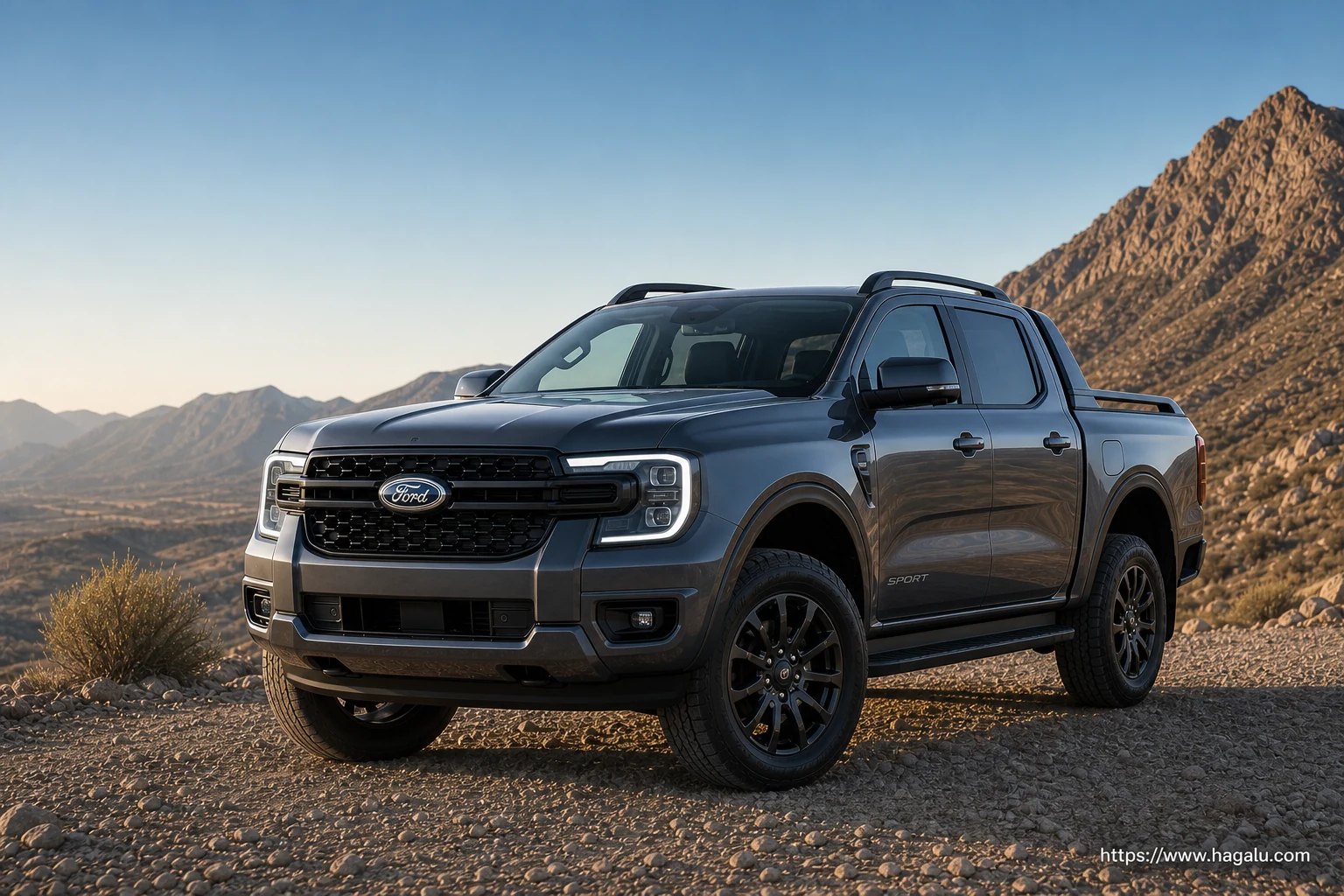Ford Ranger Sport exterior view 1 — price and specifications in South Africa