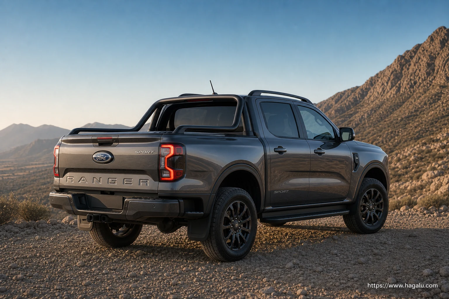 Ford Ranger Sport exterior view 2 — South Africa 2026