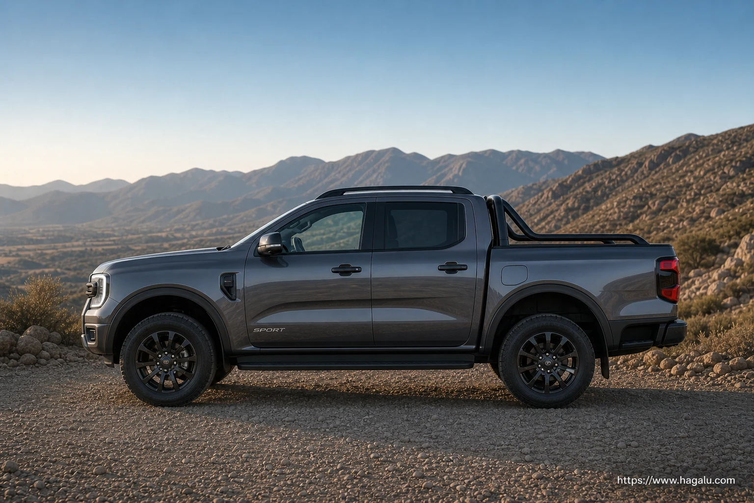Ford Ranger Sport exterior view 3 — South Africa 2026