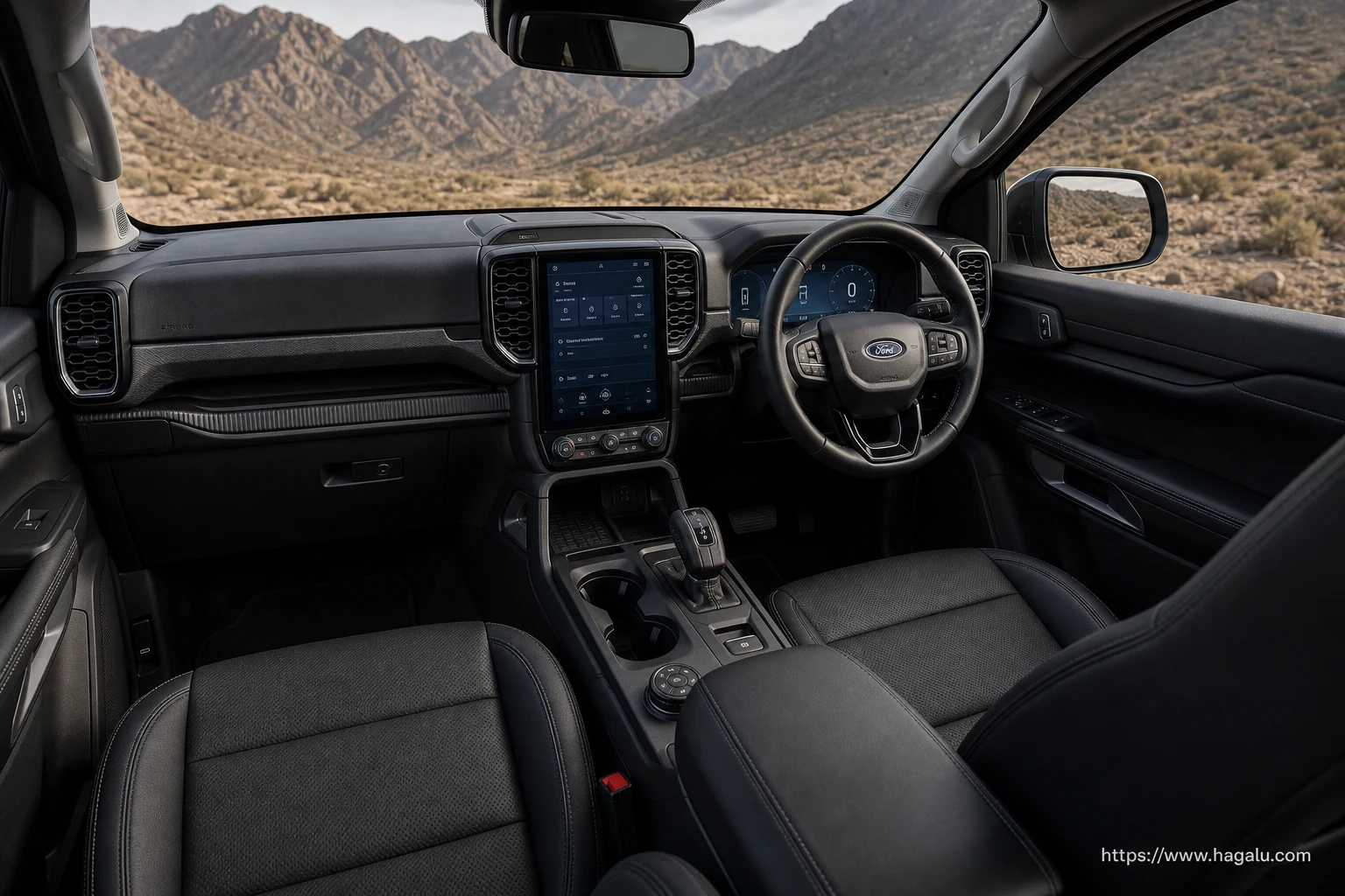 Ford Ranger Sport interior view 1 for South African vehicle comparison