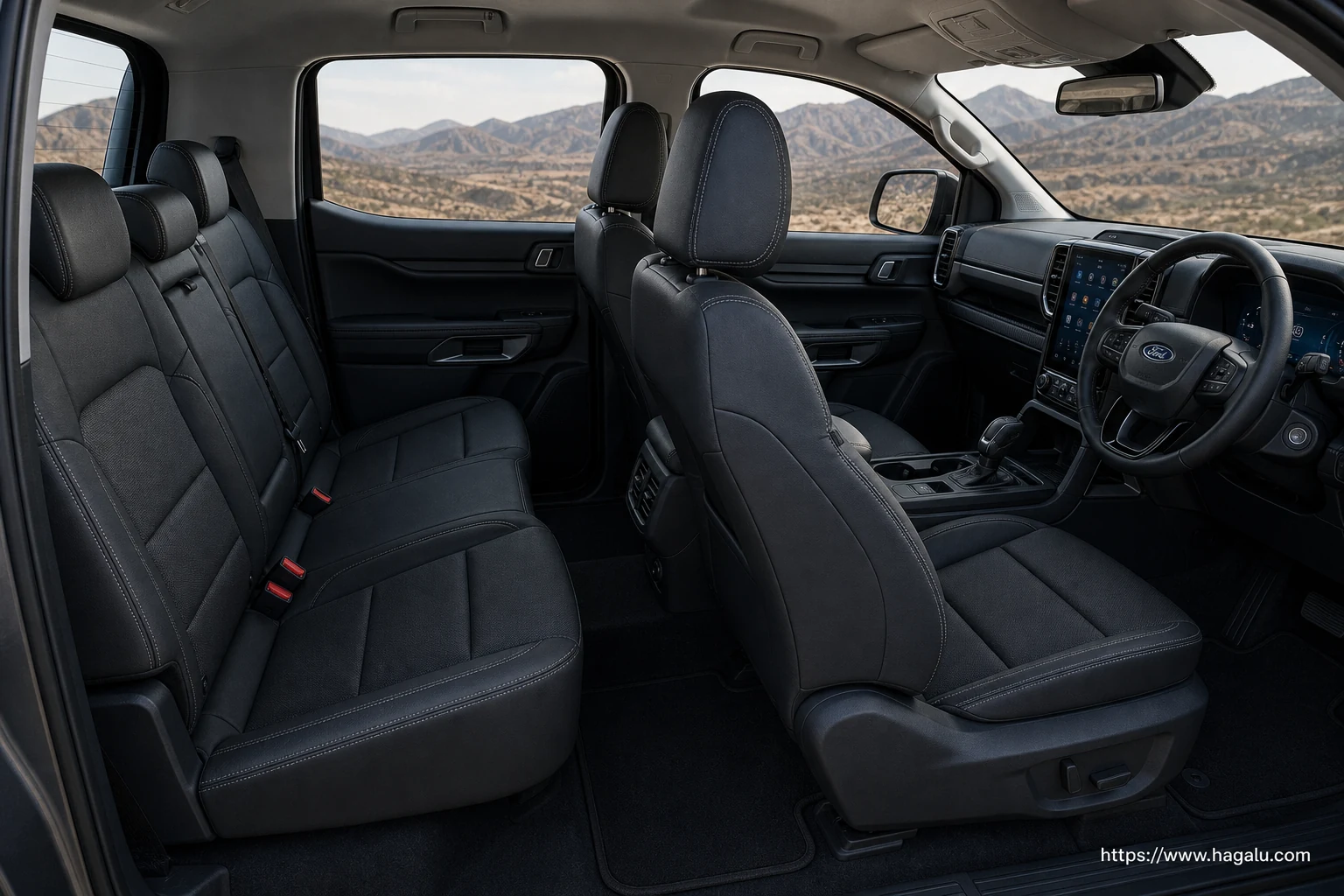 Ford Ranger Sport interior view 3 for South African vehicle comparison