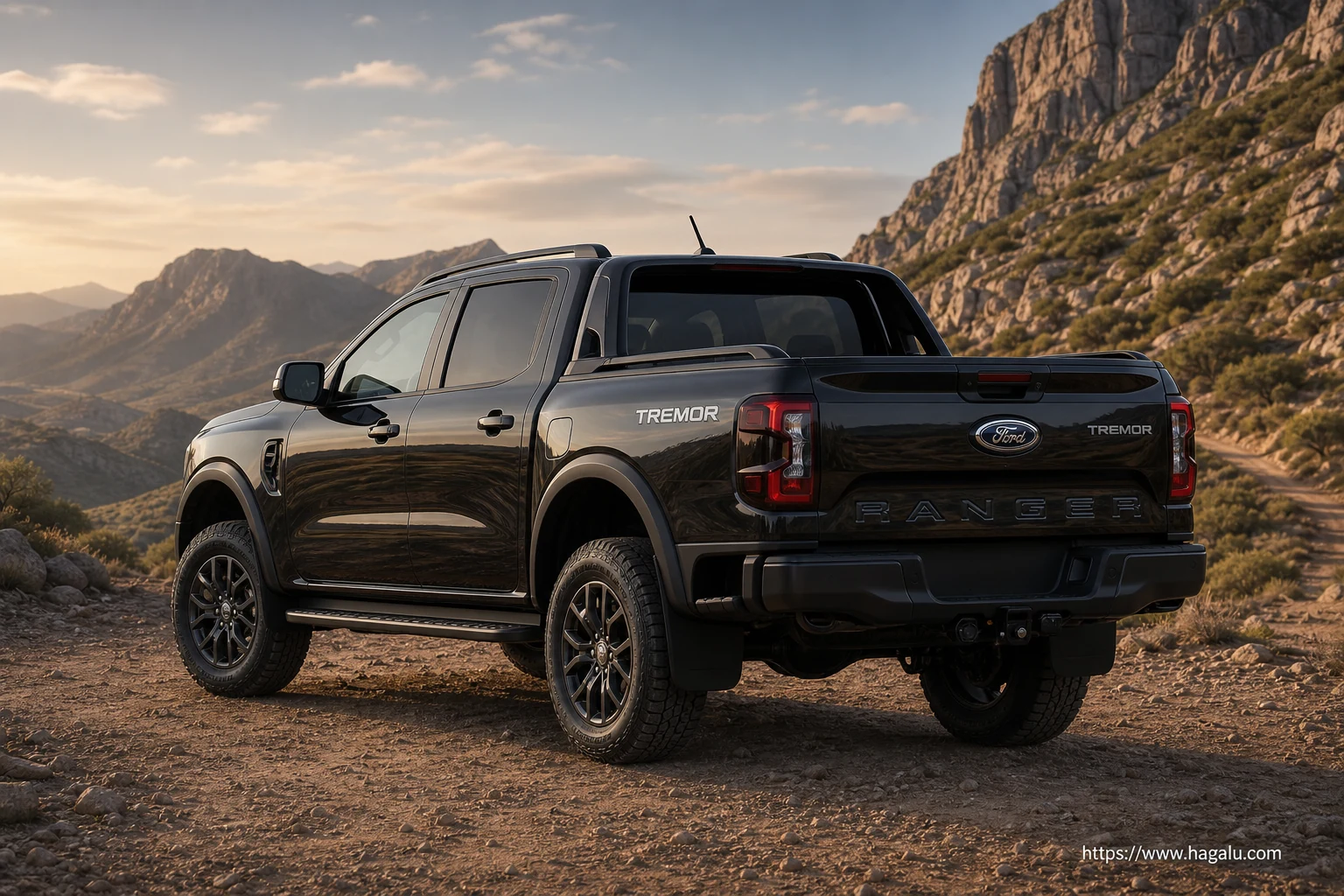 Ford Ranger Tremor exterior view 2 — South Africa 2026