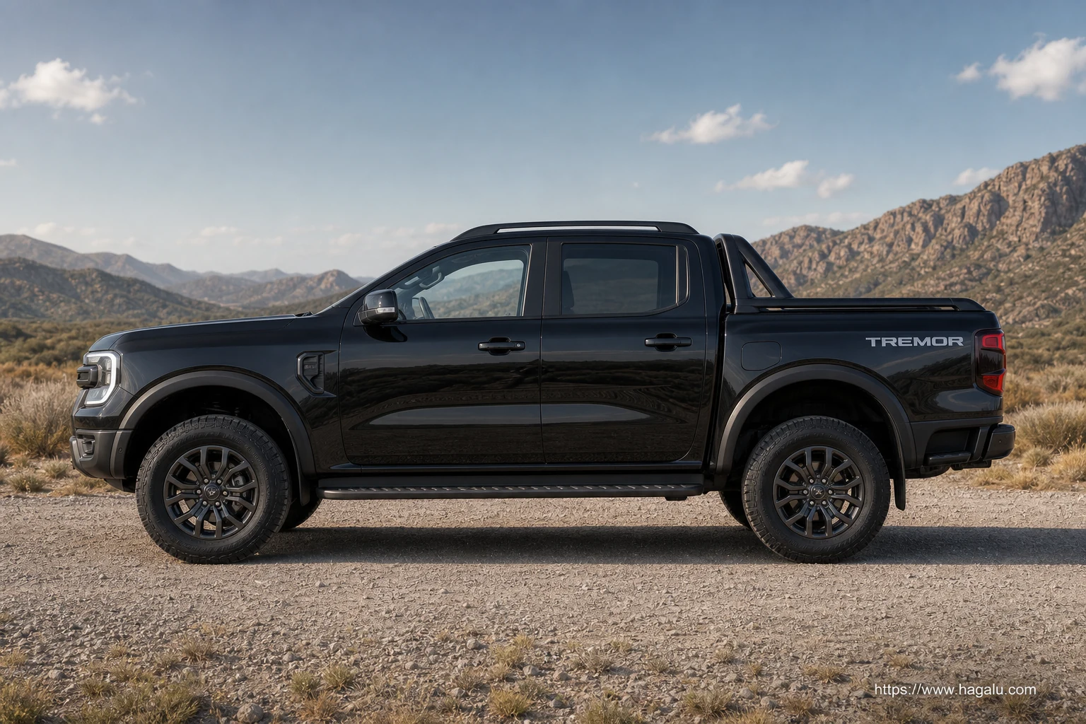 Ford Ranger Tremor exterior view 3 — South Africa 2026