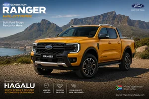 Ford Ranger Wildtrak exterior view 1 — price and specifications in South Africa