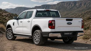 Ford Ranger XLT exterior view 4 — South Africa 2026