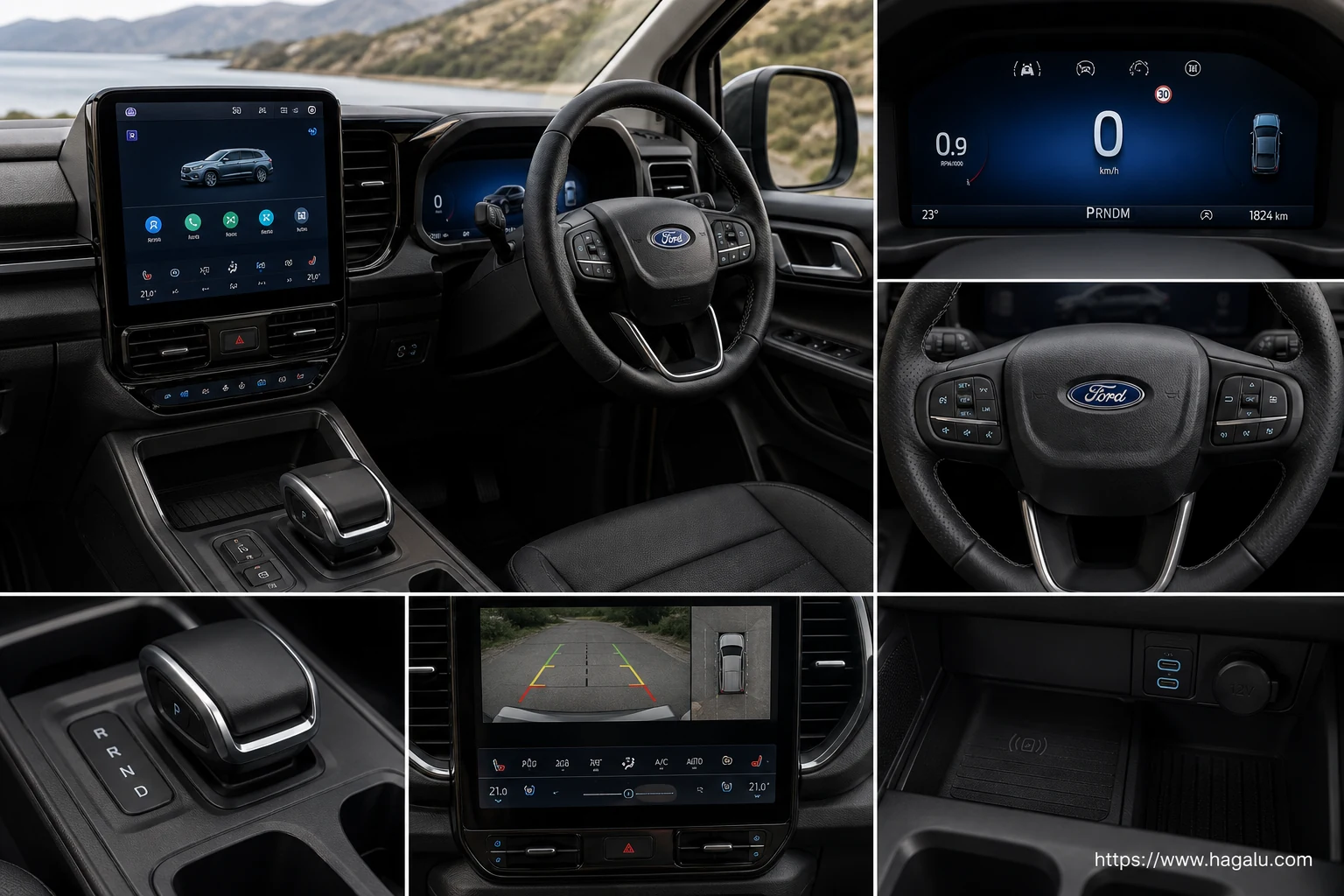 Ford Tourneo Custom interior view 2 for South African vehicle comparison