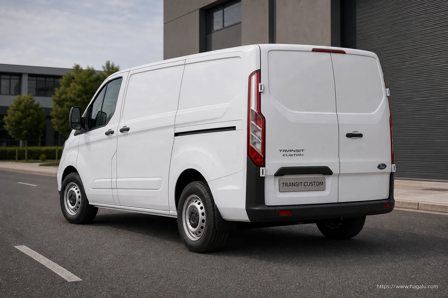 Ford Transit Custom exterior view 2 — South Africa 2026