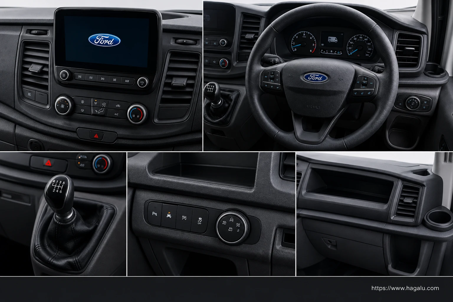 Ford Transit Custom interior view 2 for South African vehicle comparison