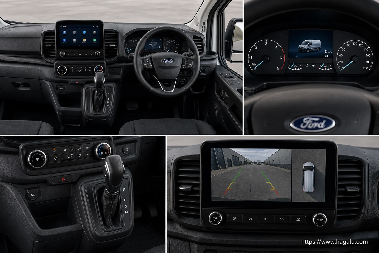Ford Transit Van interior view 2 for South African vehicle comparison