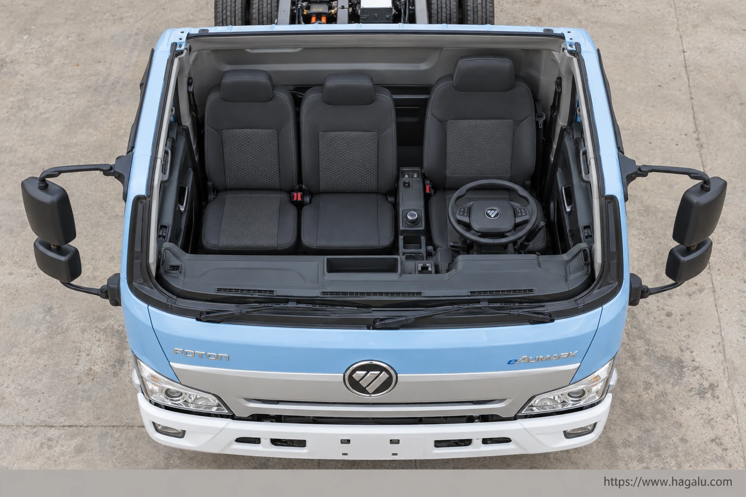 Foton eAumark interior view 4 for South African vehicle comparison