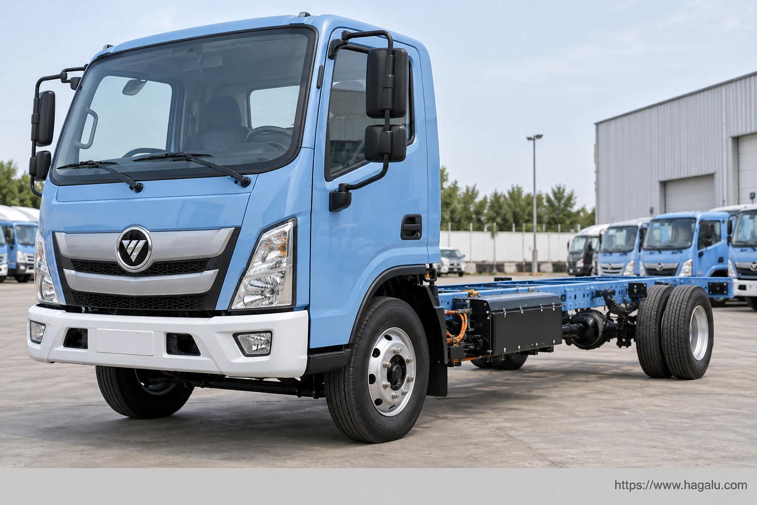 Foton eAumark interior view 5 for South African vehicle comparison