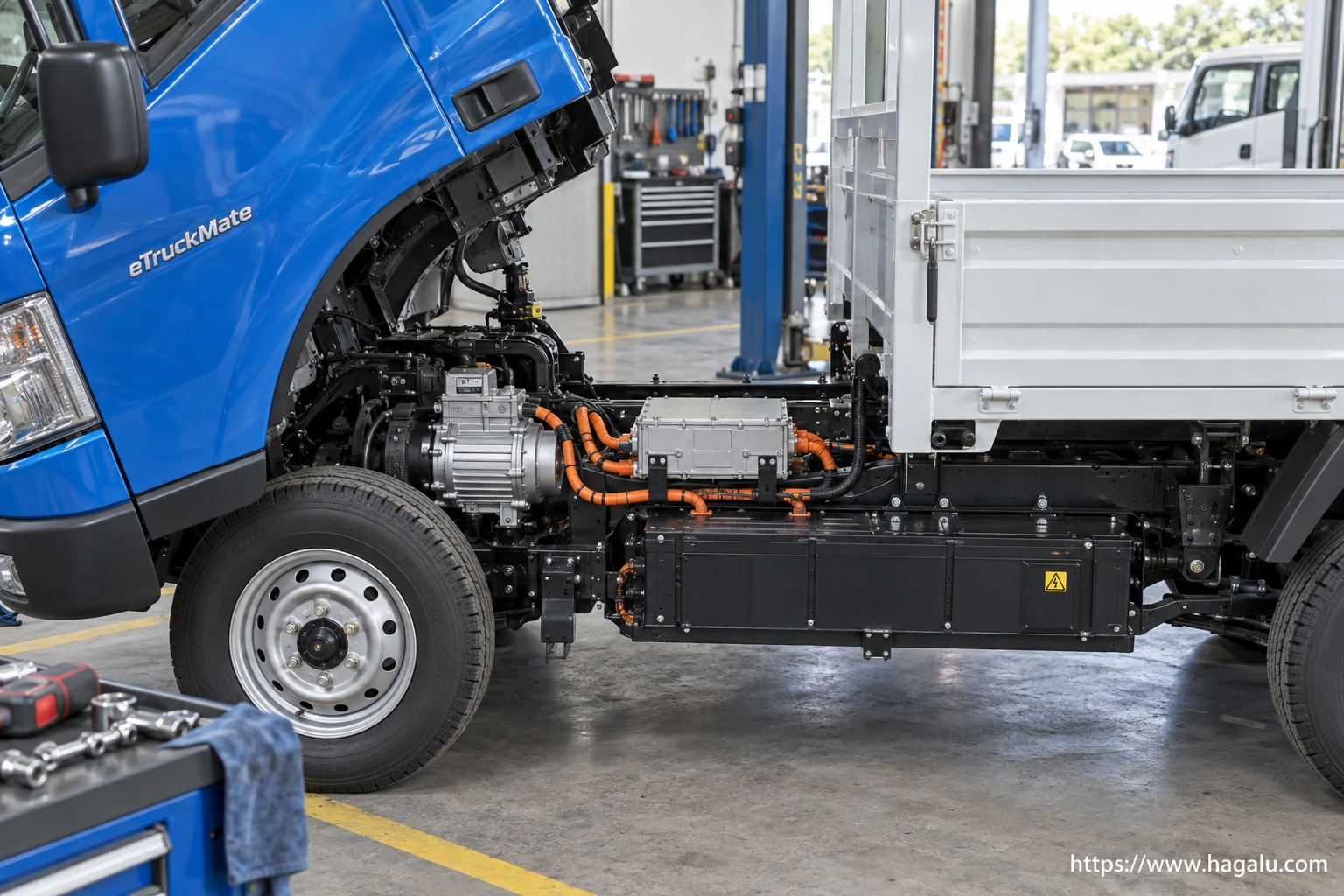 Foton eTruckmate exterior view 5 for South African vehicle comparison
