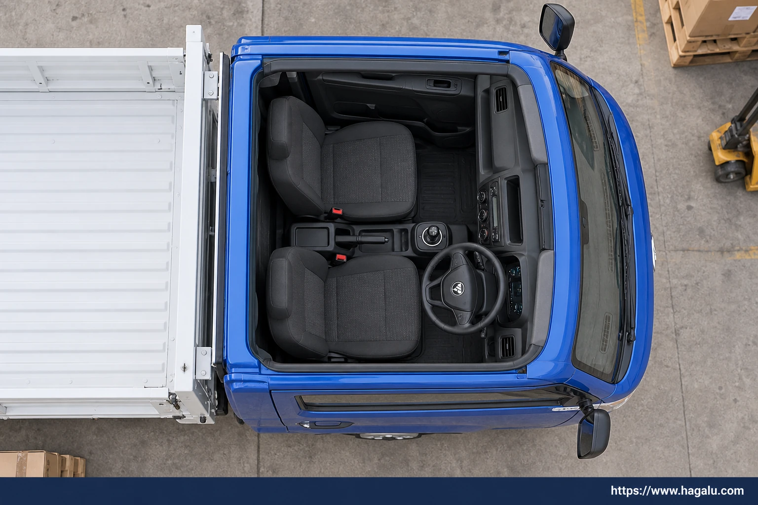 Foton eTruckmate interior view 4 for South African vehicle comparison