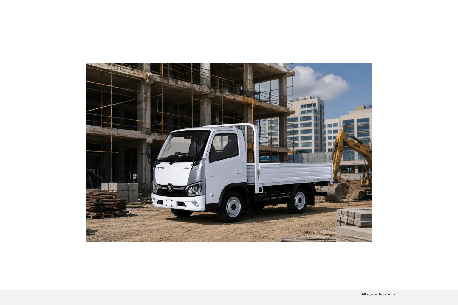 Foton Miler Lite exterior view 3 for South African vehicle comparison