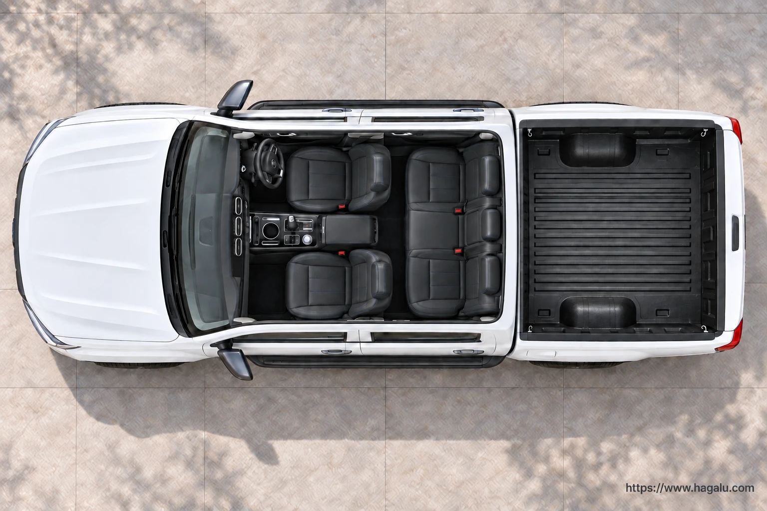 Foton Tunland G7 Double Cab exterior view 4 for South African vehicle comparison