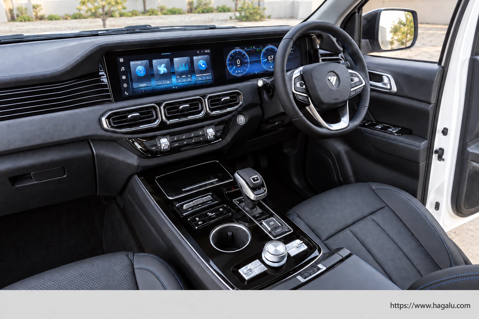 Foton Tunland G7 Double Cab interior view 1 for South African vehicle comparison