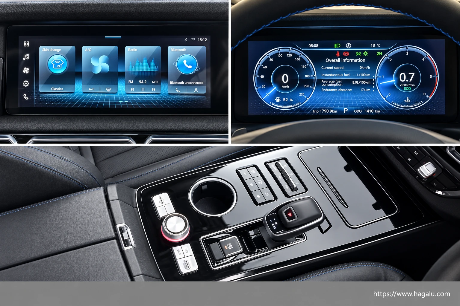 Foton Tunland G7 Double Cab interior view 2 for South African vehicle comparison