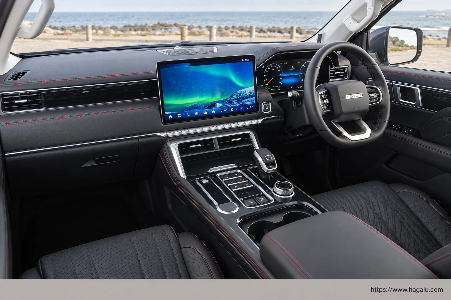 Foton Tunland V7 Double Cab interior view 1 for South African vehicle comparison