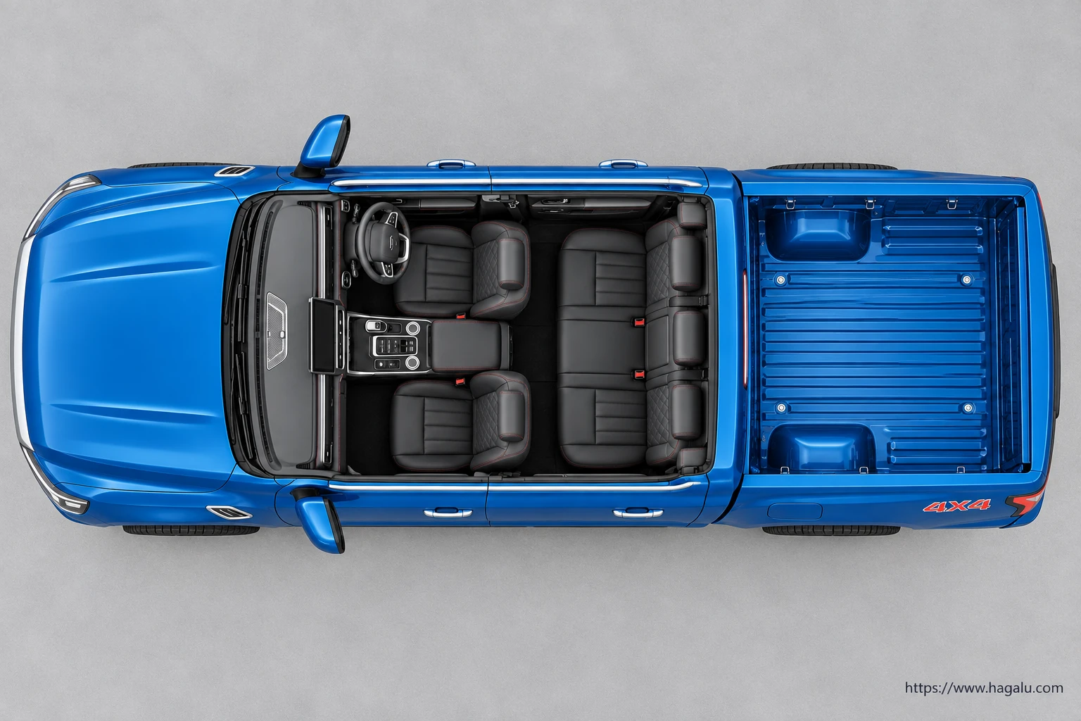 Foton Tunland V9 Double Cab exterior view 4 for South African vehicle comparison