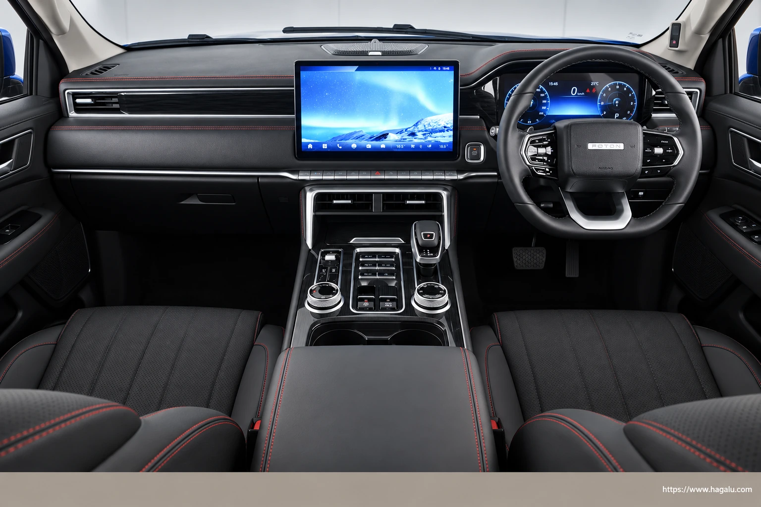 Foton Tunland V9 Double Cab interior view 1 for South African vehicle comparison