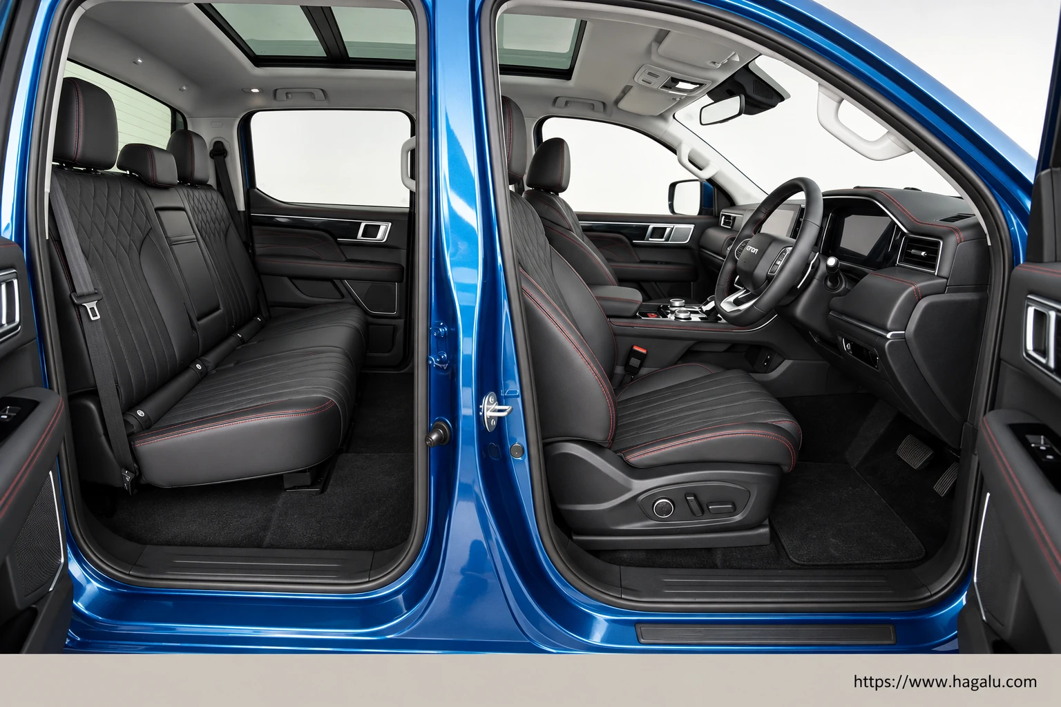 Foton Tunland V9 Double Cab interior view 3 for South African vehicle comparison