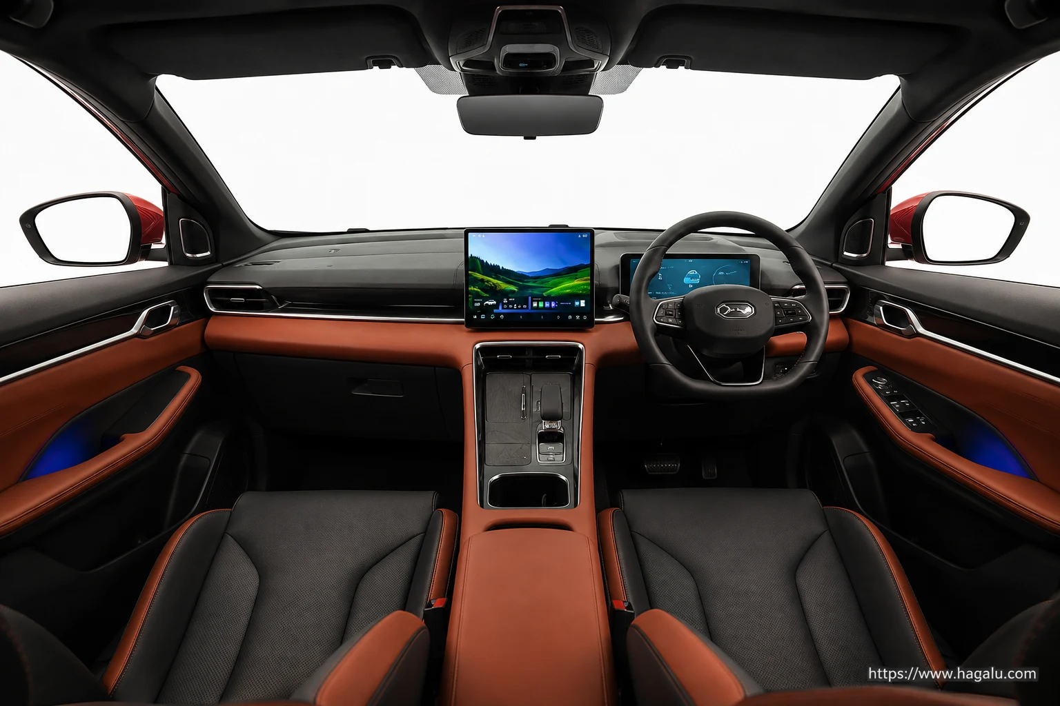 Geely Coolray interior view 1 for South African vehicle comparison